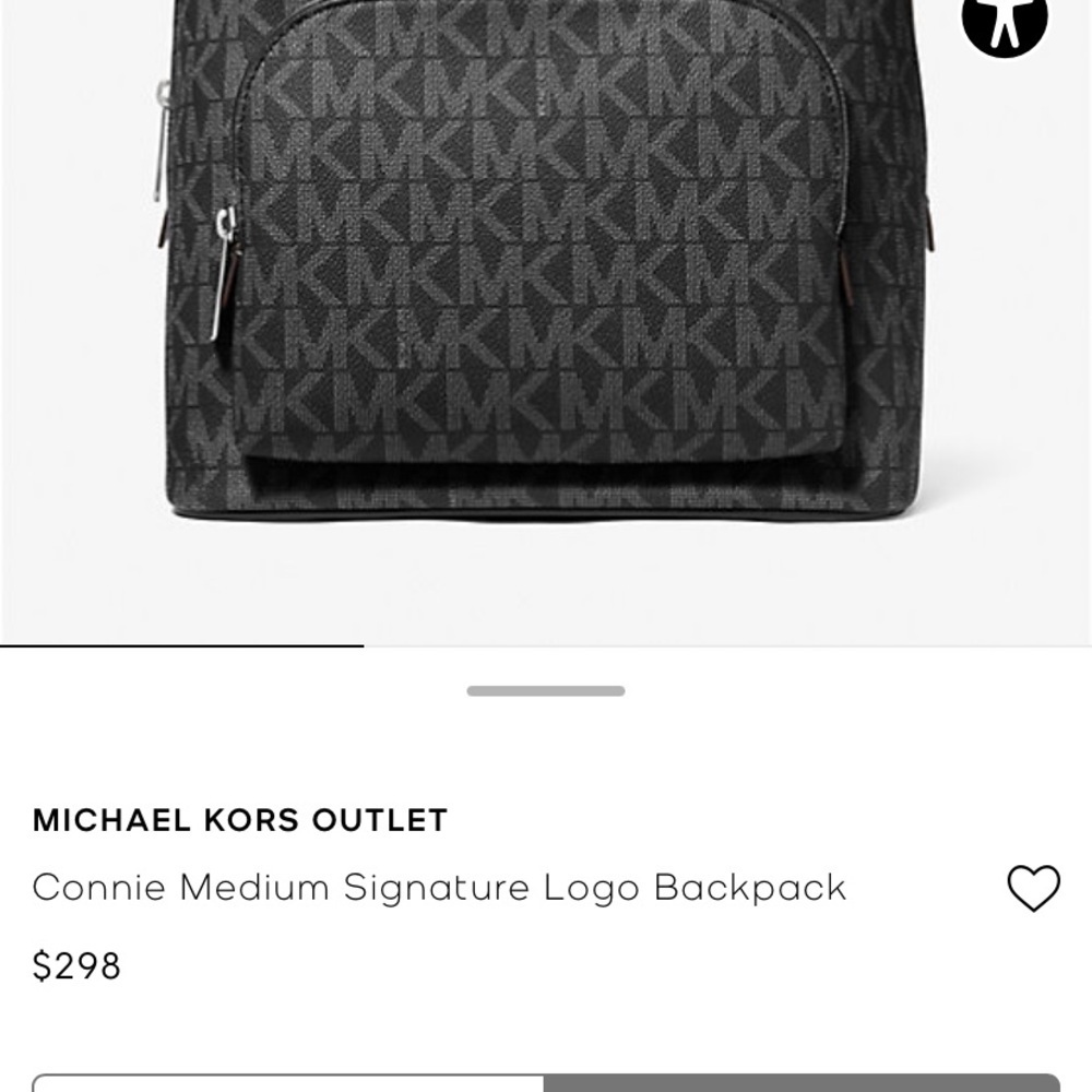 Michael Kors Brown and Black Backpack Connie Bag NWOT - Picture 13 of 13